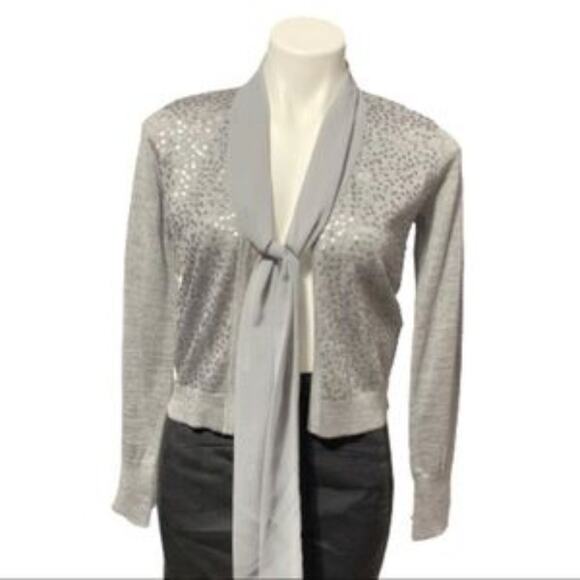 Donna Karan Front Tie, Open front Sweater size XS - Picture 1 of 8